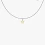 Children Necklace With Enamel Star on Silver Chain by Agatha Paris