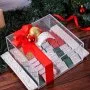 Christmas Chocolate Tray  with  Lid  (Square) By Lilac 