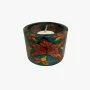 Colourful Hand Painted Soy Tea Light Holder By The Zola Collective
