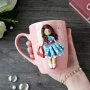 Cute Girl 3D Mug