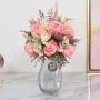 Cotton Candy Artificial Flower Vase 