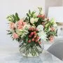 Crystal Coral Flowers Bouquet 