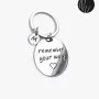 Customized Keychain With Charm Letter by Tamz