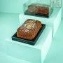 كيكة التمر مغطاة بالشوكولاتة ثلاثية الأبعاد وجوز الهند  من ذا ديت روم