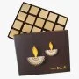 Diwali Candle Luxury Chocolate Box by Le Chocolatier