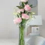 The Pink Elegant Twist Roses Arrangement*