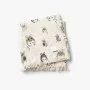 Elodie Soft Cotton Blanket - Forest Mouse by Elli Junior