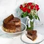 Ferrero Rocher Cake & Red Roses Bundle by Secrets