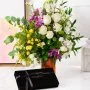 Forever Rose Oud Long Burner with Flowers Vase Arrangement By Silsal