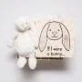 Furry Bunny Gift Set by Inna Carton