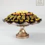 Golden Glass Dates, Dates Dipped In Chocolate & Maamoul Tray By The Date Room