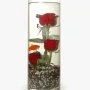 Goldfish & Roses Arrangement 