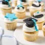 Graduation Blue Theme Cupcakes by Sugar Daddy's Bakery 