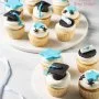 Graduation Blue Theme Cupcakes by Sugar Daddy's Bakery 