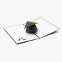 قبعة التخرج - بطاقة ثلاثية الأبعاد من أبرا كاردس
