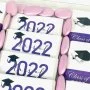 Graduation Chocolate Tray by Eclat - Purple Theme 
