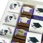 Graduation Chocolate Tray by Eclat - Purple Theme 