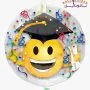 Graduation Emoji Bubble Balloon