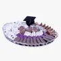 Graduation Silver Plate Chocolate Arrangement by Lilac