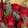 Happy Birthday Red Rose Hand Bouquet