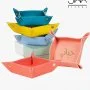 Hayati Leather Catchall Tray with Gift Box By Silsal
