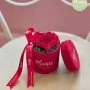 Heart Shaped Single Rose Infinity Box By Plaisir