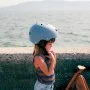 Helmet Matte Slate Blue (Adjustable) by Kinderfeets