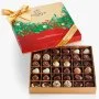 علبة هدايا كريسماس شوكولاتة متنوعة 36 قطعة من جوديفا 