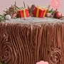 Holiday Stump Cake By Sugarmoo