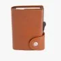 Italian Leather Brown Credit Card Holder by Jasani