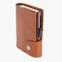 Italian Leather Brown Credit Card Holder by Jasani