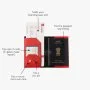 حافظة جواز سفر وردية حسب الطلب من كاستم فاكتوري