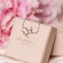 Virgo Star Sign Necklace - Silver By Lily & Rose