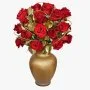 Love in Gold Flower Bouquet