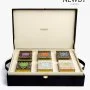 Luxury Faux leather gift box with assortment of 6 Classic Caddies