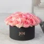 Luxury Round Pink Rose Box