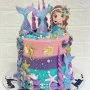 Mermaid Theme Cake by Celebrating Life Bakery