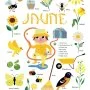Mini Sticker Poster - Learning Colours - (Yellow) By Poppik