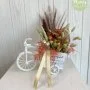 Mixed Flower Bicycle Arrangement By Plaisir