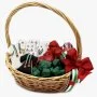 National Day Basket with Character Cookies By Le Chocolatier