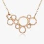  Gold-Plated Round Shapes Necklace