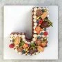 Number/Letter Chocolate Cake by Joi Gifts