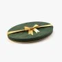 Oval Green Luxury Box By Bostani  - Small