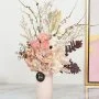 Peachy Dream Artificial Flower Vase