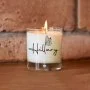 Personalized Butterfly Candle