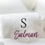 Personalized Name Bath Towel