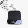 Portable Wireless Charger with Alarm Clock by Jasani