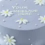 Purple Daisy Cake by Cake Social