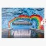 Puzzle Subway Art Rainbow