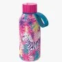 Quokka Kids Thermal SS Bottle Solid With Strap Zebras 330 ml